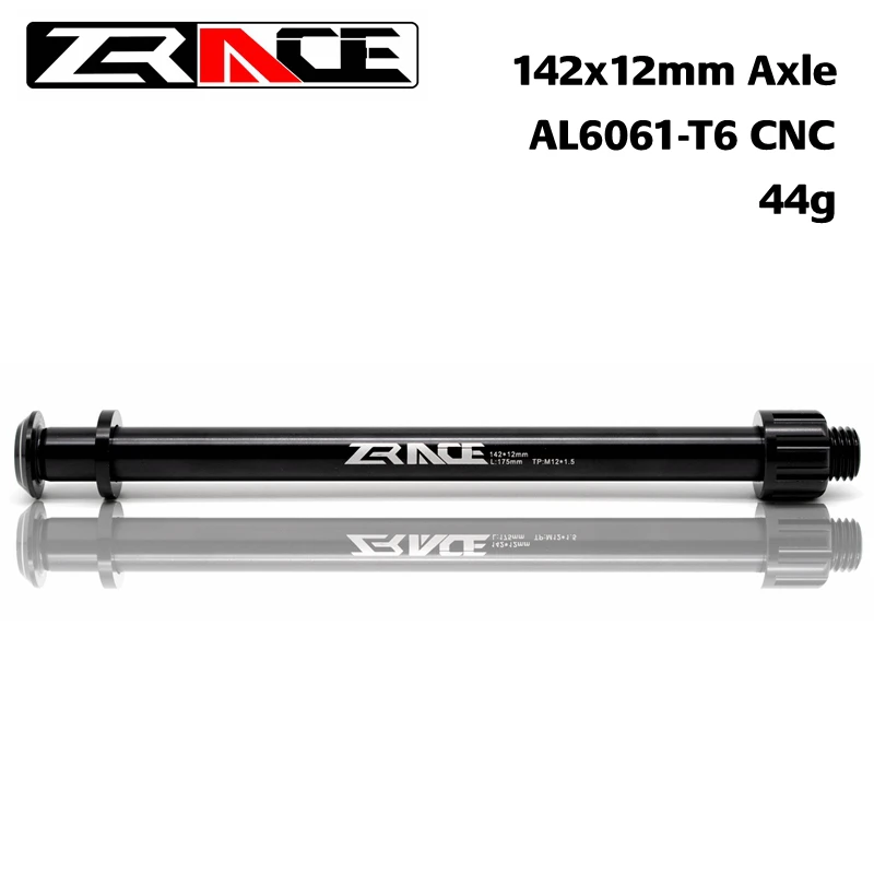 Задняя Ступица велосипеда ZRACE 44g ось 6061 CNC задняя 142x12 мм Thru для горного совместима