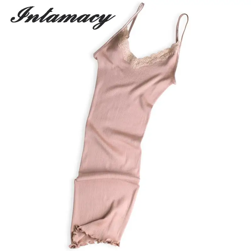 Женское летнее платье из 70% шелка бесшовное Хлопковое трикотажное облегающее в