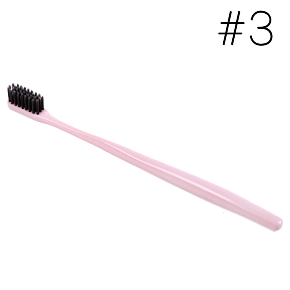 Новые 4 шт/партия ультра мягкие зубные щетки бамбук древесный уголь нано щетка