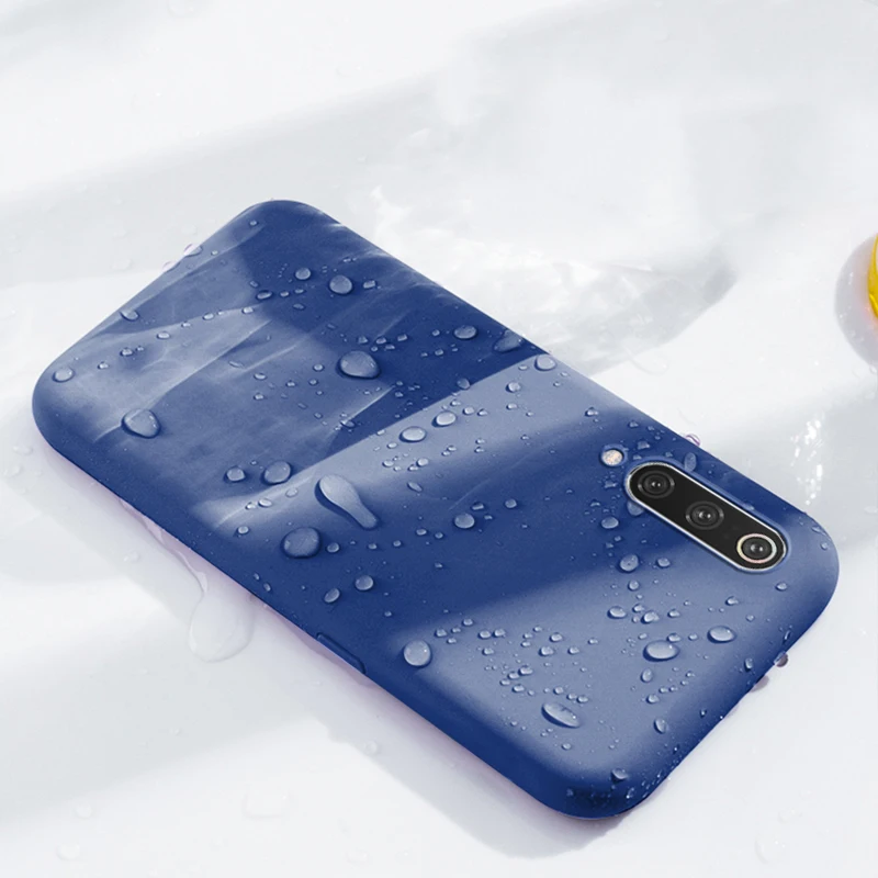 Роскошный тонкий противоударный мягкий жидкий силиконовый чехол для Xiaomi mi 9 se. 9se.
