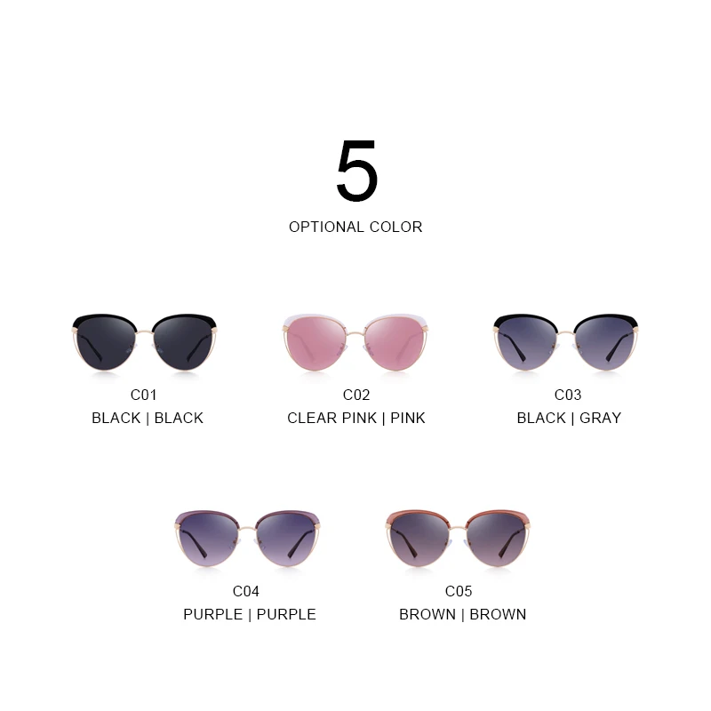 Женские винтажные поляризационные очки MERRYS дизайнерские трендовые