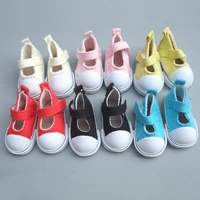 5 cm doll shoes denim canvas mini toy shoes16 bjd sneackers boots for russian diy handmade doll