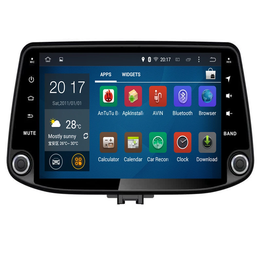 4G + 32G Восьмиядерный 2 Din стерео Android 10 автомобильное радио для Hyundai i30 2017 2018 19 GPS