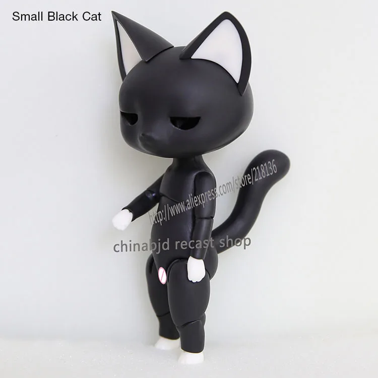 Маленький черно-белый Кот 1/12 BJD SD куклы модель ЦУМ для маленьких девочек и