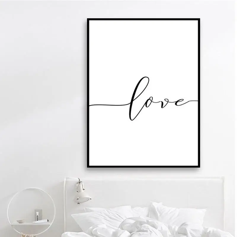 Minimalist Holding Hands Wall Canvas Poster Prints Unframed Paintings Hotel Home Living Room Bedroom Art Decorative Picture | Дом и сад
