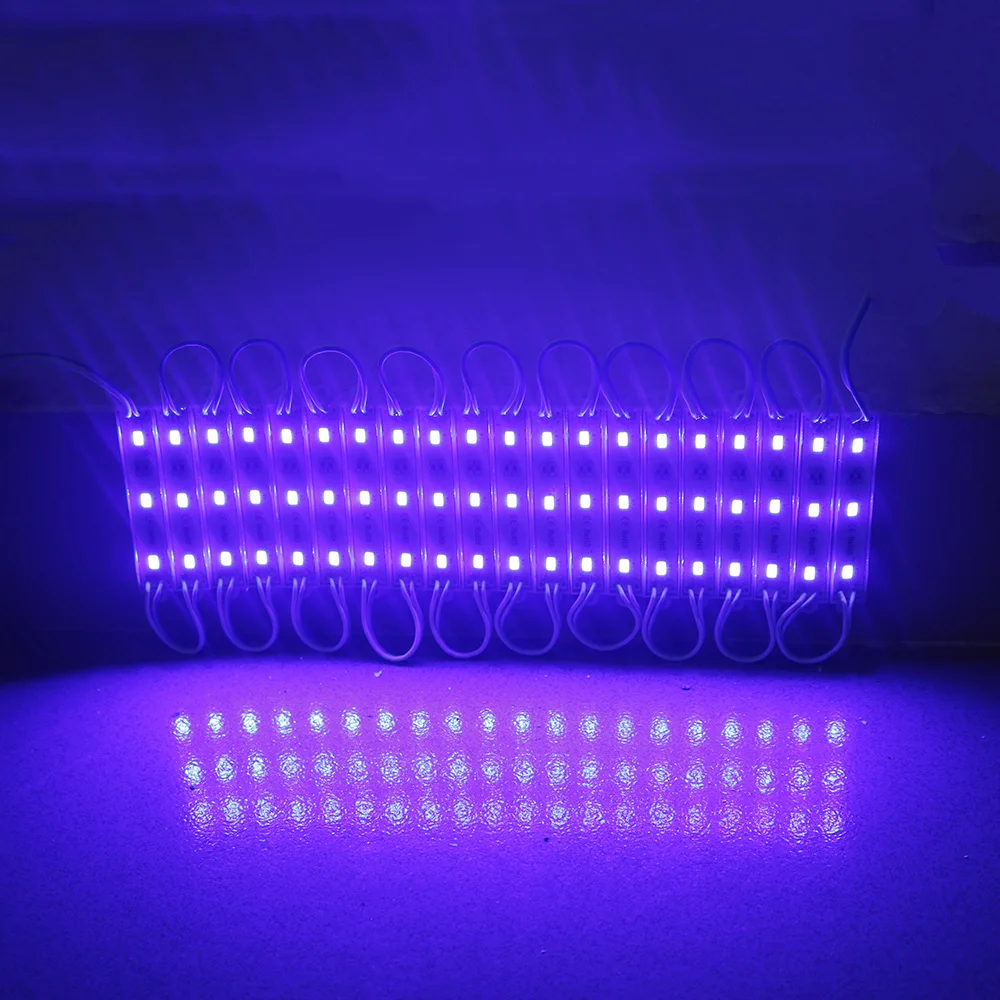 Светодиодный модуль 20 шт./лот 12 в пост. Тока SMD5630 3 светодиода IP67 водонепроницаемый