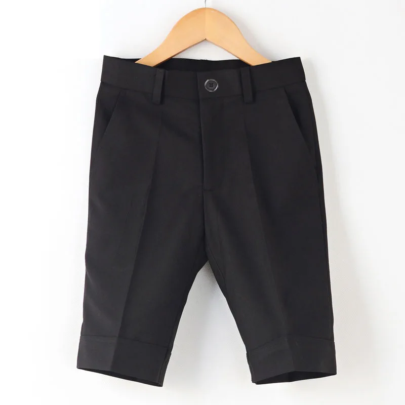 one shorts Торжественный костюм для мальчиков с цветочным принтом, костюм для студентов на свадьбу, костюм с блейзером, брендовые Детские смокинги, школьная форма для маленьких мальчиков, костюм - Цвет: one shorts