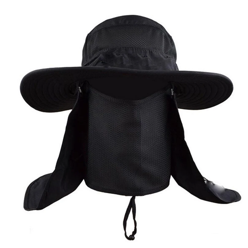 Кепка для защиты лица от комаров широкополая шапка с защитой ультрафиолета