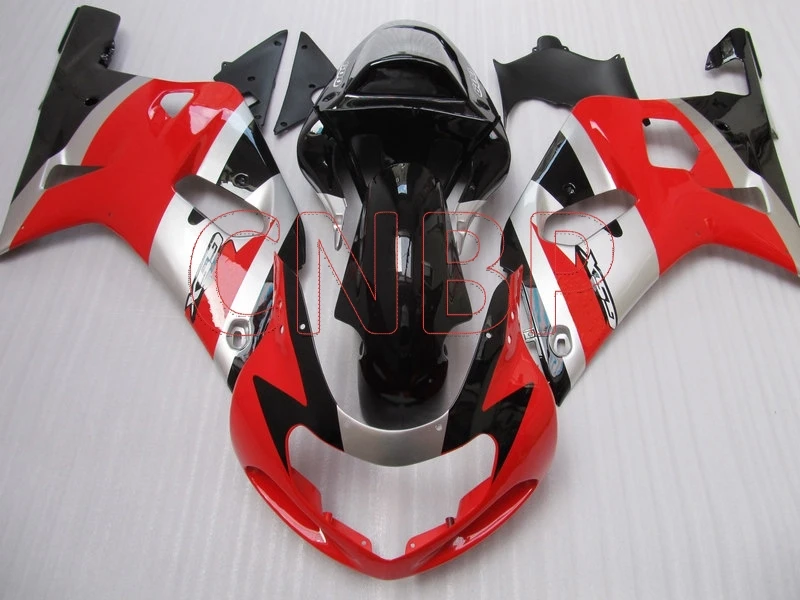 Обтекатель из АБС-пластика GSX R600 R750 R1000 2000 - 2003 K12 красные серебристые черные