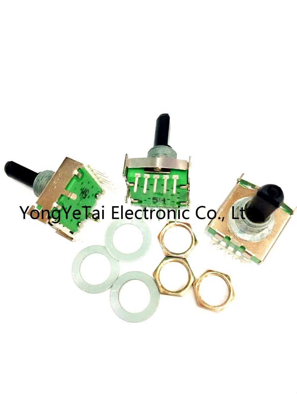 SR1712F поворотный переключатель диапазонов 4 зубчатых вала длиной 20 мм два ряда 10Pin