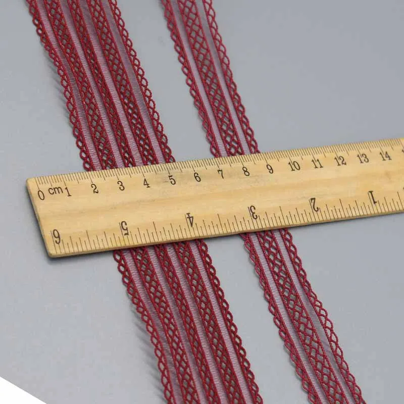 Ширина 2 см 3 5 Сетка эластичная лента тесьма DIY дети волосы кольцо бант сетка Лента