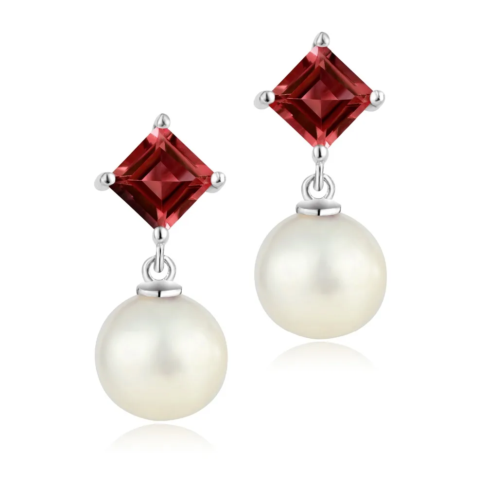 Женские серьги подвески из серебра 925 пробы с натуральным перфорированным