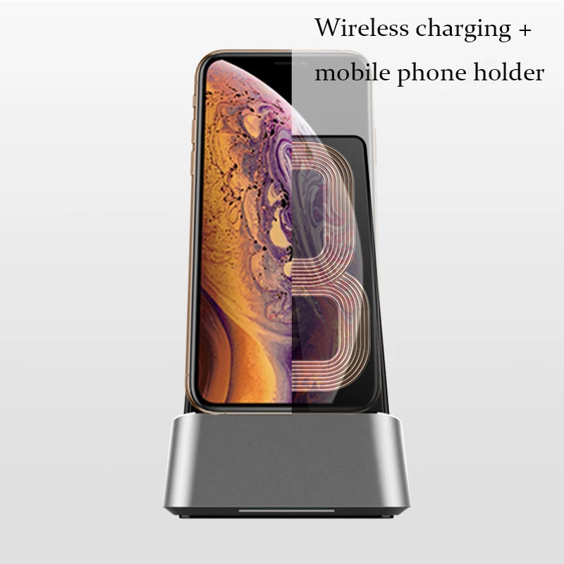 15 Вт Беспроводное зарядное устройство для телефона с Поддержкой iphone xs max зарядная