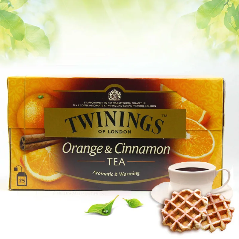 Черный Чай Jinjunmei Лапсанг Сушонг Импорт Британский Twinings Корица Аромат Цитрусовых