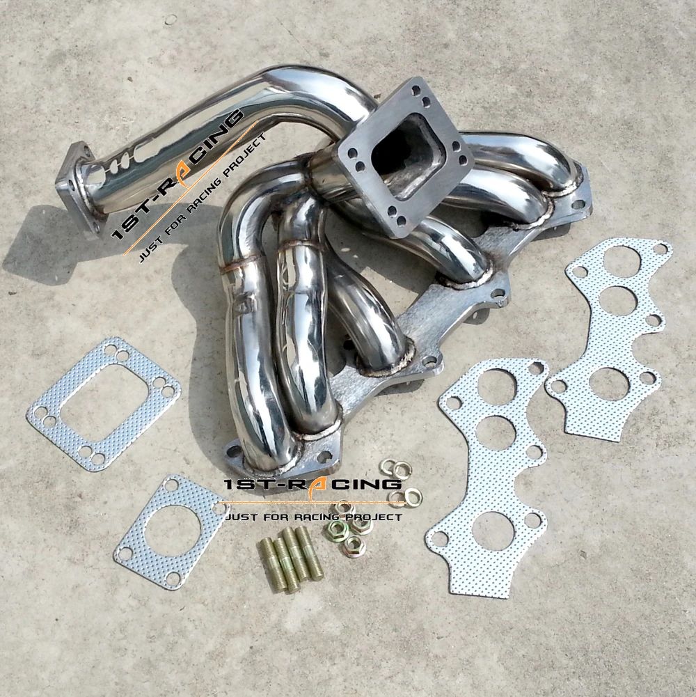 Высококачественный турбоколлектор из нержавеющей стали для Toyota Supra 1JZGTE 1JZ JZX100 VVTI