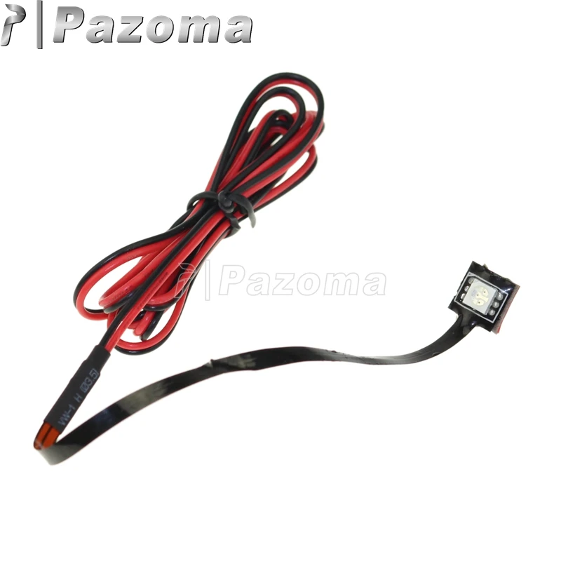 Pazoma синяя универсальная светодиодная подсветка для номерного знака мотоцикла