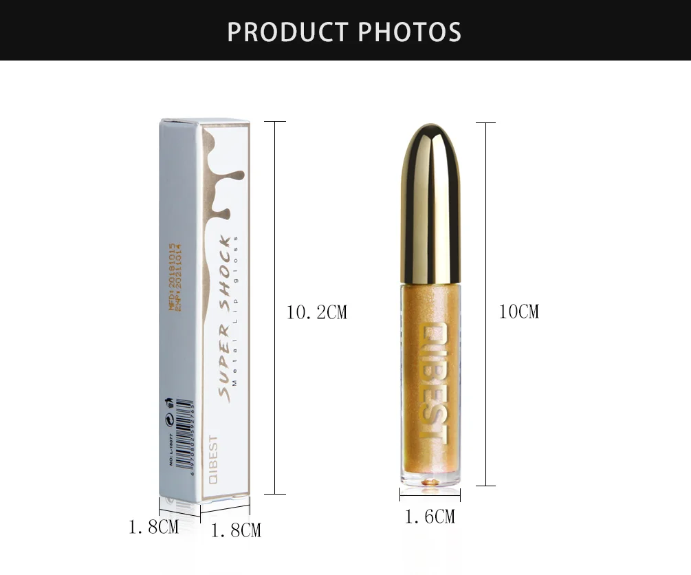 28 Colors Long Lasting Moisturizer Glitter LipGloss Tint Cosmetics Nutritious Shimmer Liquid Lipstick Beauty Lips Makeup maquiag