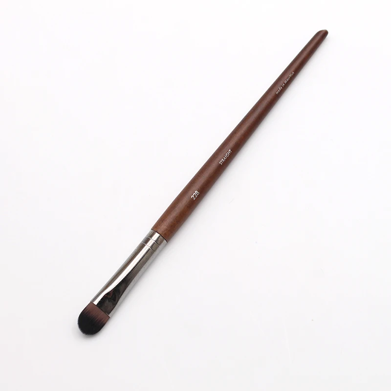 Профессиональный макияж для художника Длинная тонкая ручка синтетических волос