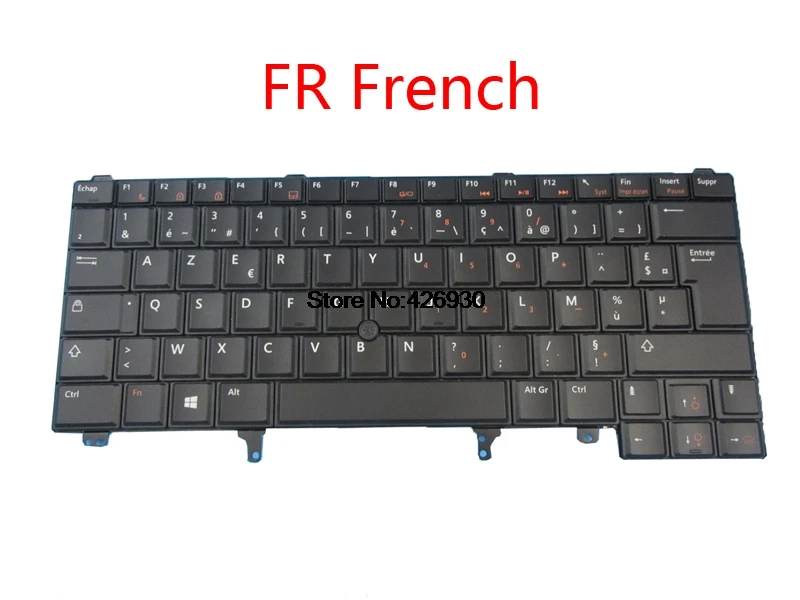 Клавиатура для ноутбука DELL E6440 E6430 E6420 E6330 E6320 E6230 E6220 E5430 E5420 иврит HB АР арабский FR