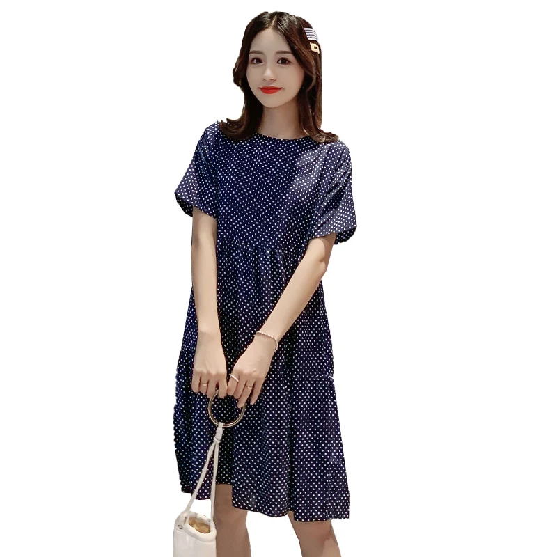 Корейский стиль 2020 летние свободные рубашки для беременных женщин с коротким