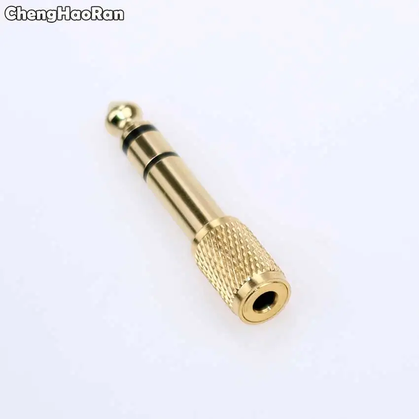 ChengHaoRan 6 35 мм 1/4 &quotштекер до 3 5 1/8&quot гнездовой аудио адаптер гнездо стерео для