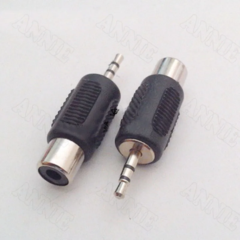 10 шт./лот 2 5 стерео к RCA гнездовой разъем адаптера Lotus Socket|stereo connector|stereo to rcal connector |