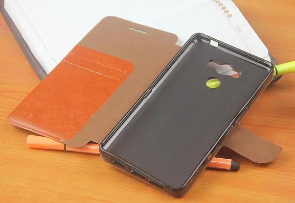 New Original Elephone P9000 Flip cover case 5.5" 13.0MP Fingerprint ID Slot credit card High quality in stock | Мобильные