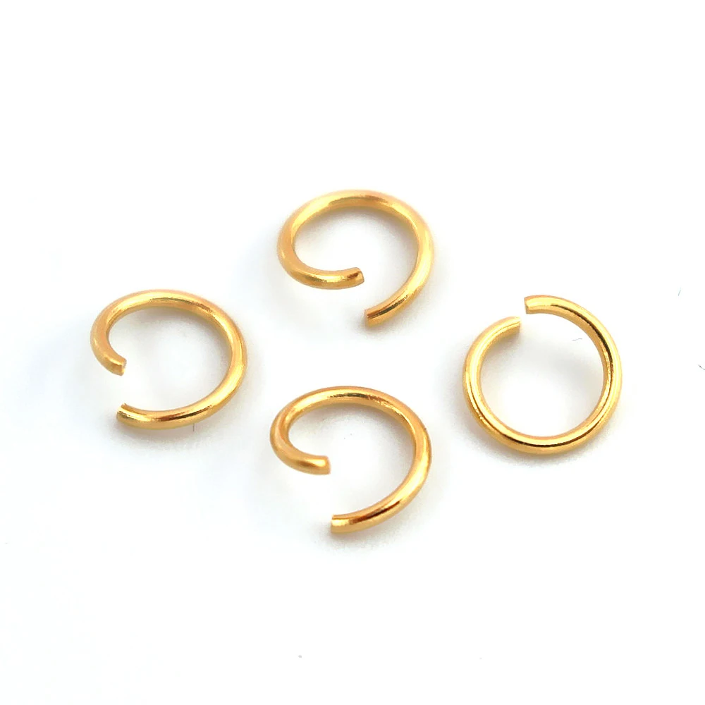 0.7mm 0.8mm Stainless Steel Open Jump Rings Split Connector Findings for Making Keychains Bracelet Accessories DIY Jewelry | Украшения и