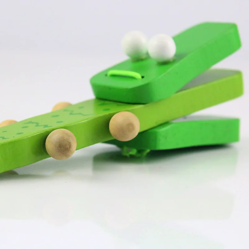 

1pcs Funny Board Game Toys Crocodile Castanets Toy Percussion Education Boards Games For Children Kids Game Toys