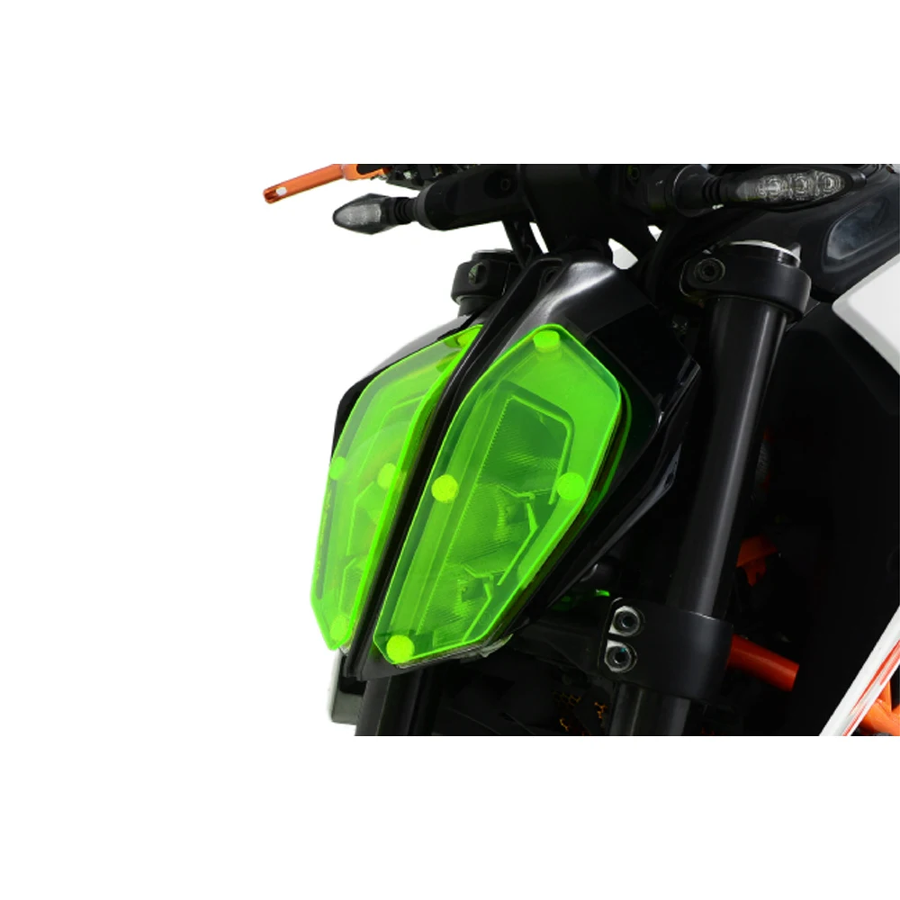 Для KTM 390 790 Duke 2017 2018 аксессуары для мотоциклов Защитная крышка фары|Накладки и