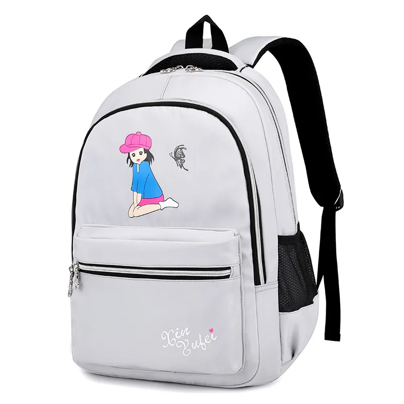 Модный женский рюкзак женские милые дорожные сумки школьный с принтом кактуса