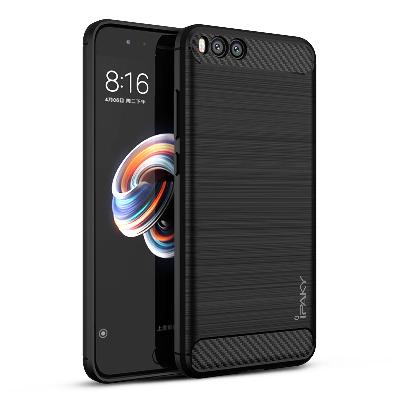 Чехол для Xiaomi Mi Note 3 Оригинальный IPAKY силиконовый гибридный защитный чехол из