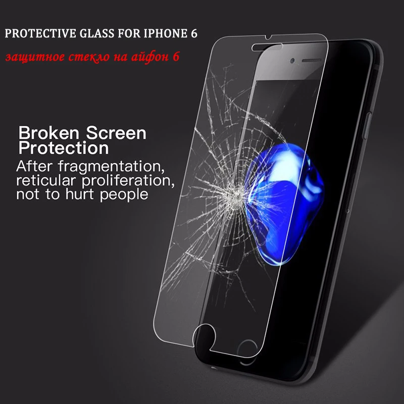 2018 Защитное стекло для экрана телефона iphone 7 6 6s 5S стекло|protective glass|phone screen protectorscreen