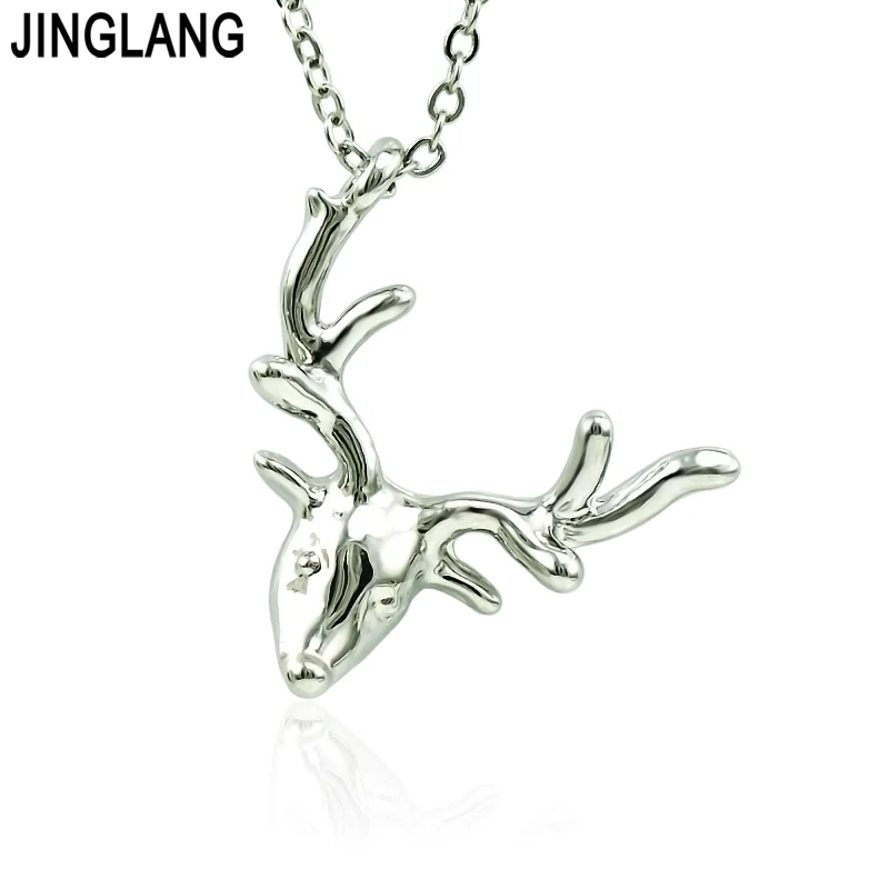 JINGLANG новые модные Кулоны ожерелье полный горный хрусталь Кот с зелеными глазами