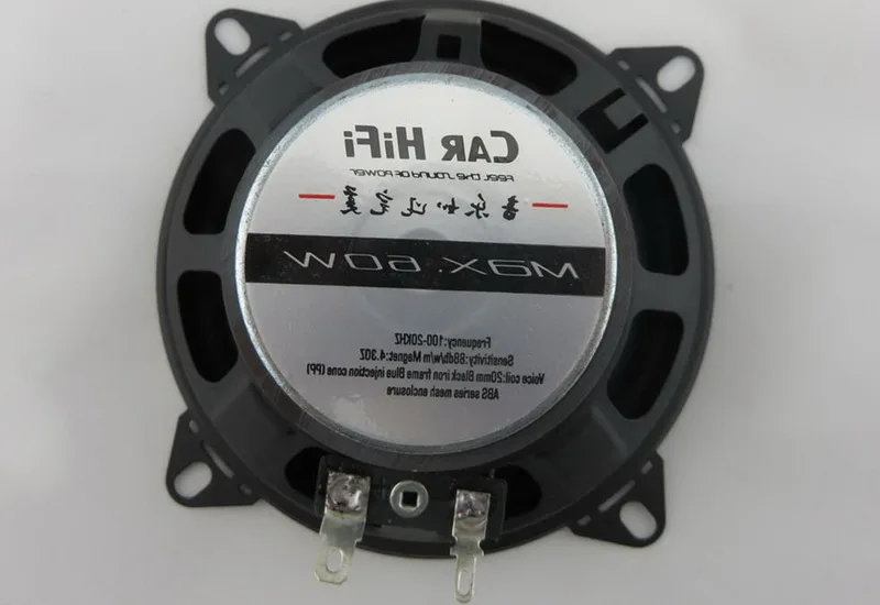 2шт LaBo 2 Way автомобильный коаксиальный Hifi динамик автомобиль полный диапазон частоты громкий динамик 4 дюйма 60 Вт дверь авто аудио музыка стерео