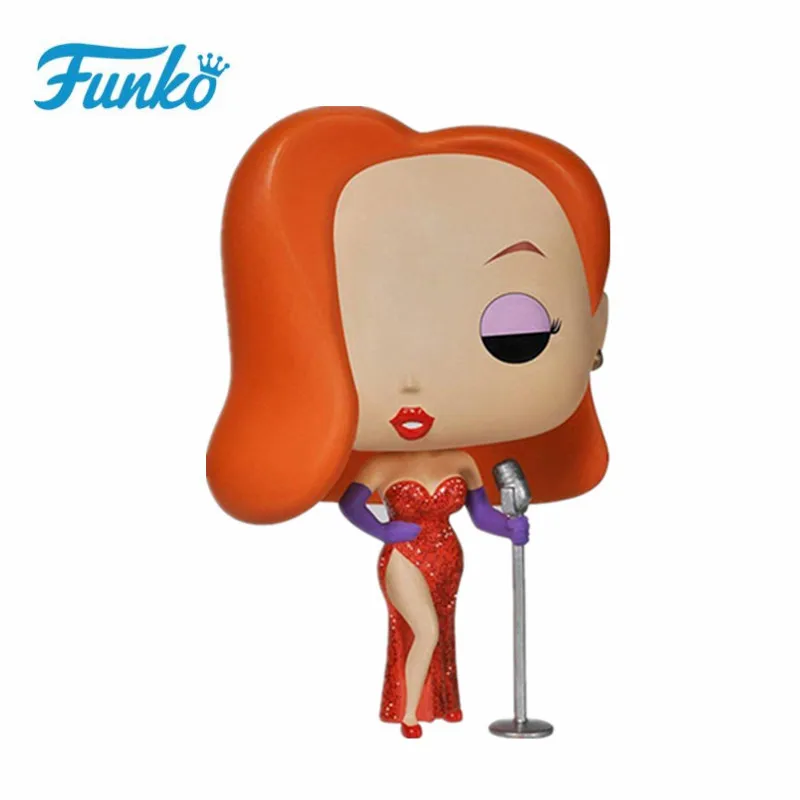 FUNKO POP популярная в рамке тема Роджера кролика #104 персонаж Джессики поп-звезда