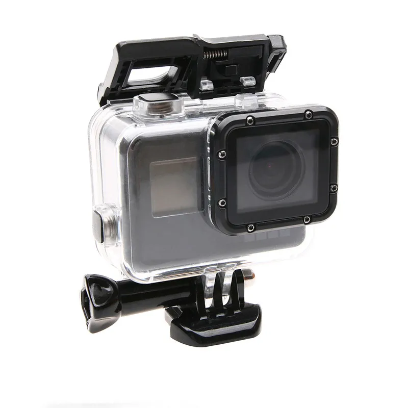 Водонепроницаемый чехол с замком для Gopro hero 6 5 Black Edition аксессуары экшн камеры