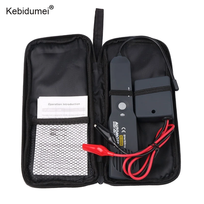 Kebidumei автомобильный короткий &amp amp открытый Finder Тестер для поиска цепи EM415PRO
