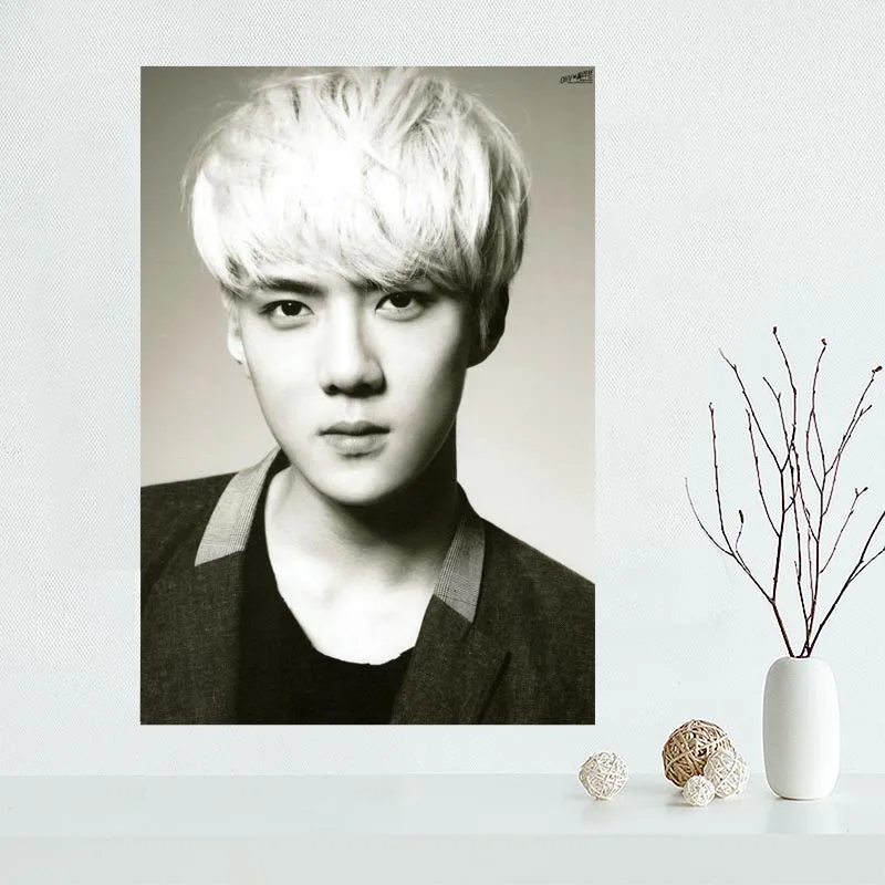 Новое поступление exo sehun Холст плакат горячая распродажа холст для картины на