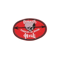 custom embroidered patches sport club company bang games logo applique iron on patch factory customize available