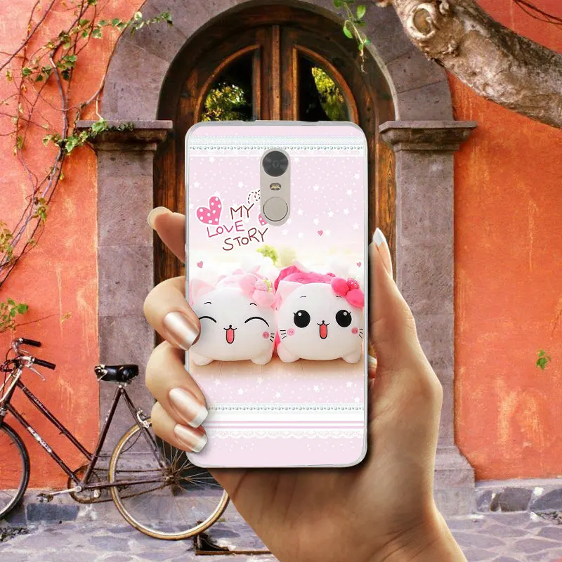 Мягкий силиконовый чехол Nyangmi Cat для мобильного телефона Xiaomi Redmi Mi Note 2 3S 4X 4A 6 5 5S 5A 8