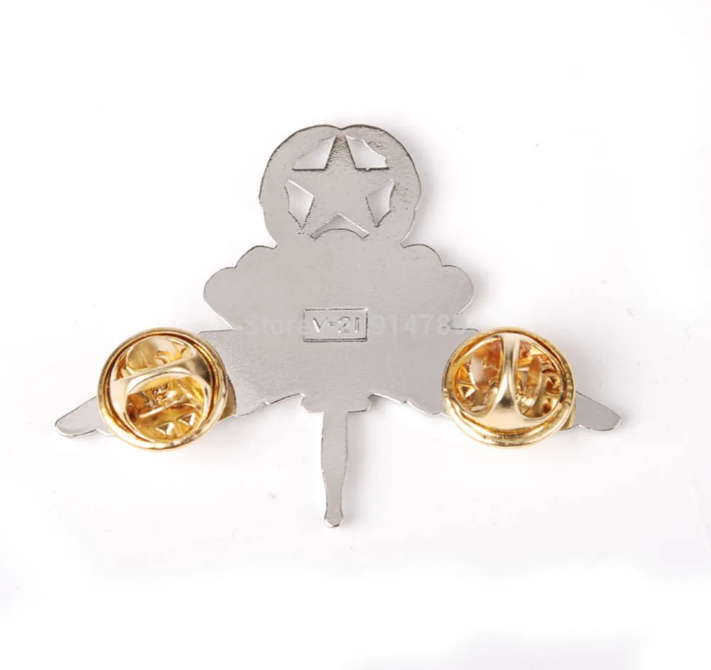 Бейдж из парашутиста FREEFALL армия США серебристо серый 32408|silver pin brooch|pin laptop hp dv6000pin