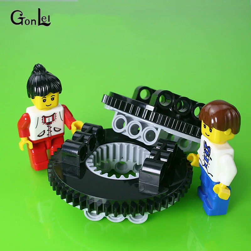 5 шт./лот технические детали для кирпича Moc вращающейся платформы набор