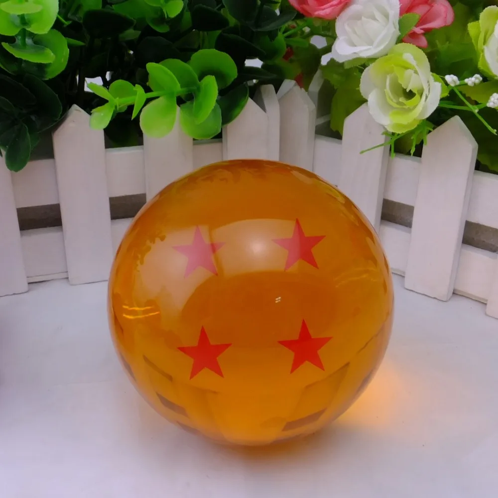 Оригинальная коробка 76 мм Dragon Ball Z хрустальные шары фигурку аниме 1 2 3 4 5 6 7 Star Dragonball