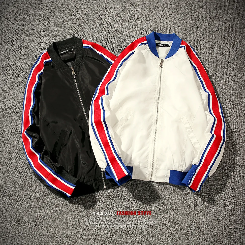 

New Japanese style spring autumn jackets young boys gift jacket school students baseball collar fashion clothes