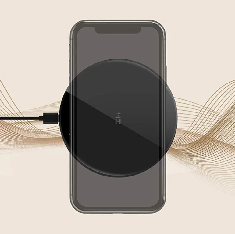 Беспроводное зарядное устройство ZMI WTX10 с сертификацией Qi стеклянная панель