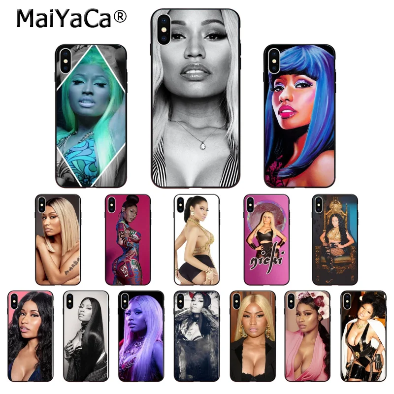 MaiYaCa сексуальный Звездный певец Nicki Minaj TPU мягкие Аксессуары для телефона чехол Apple