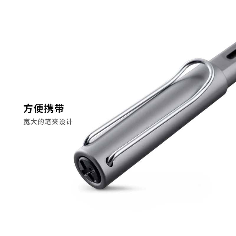 Перьевая ручка MIRUI stellar темно серая из алюминиевого сплава стальная