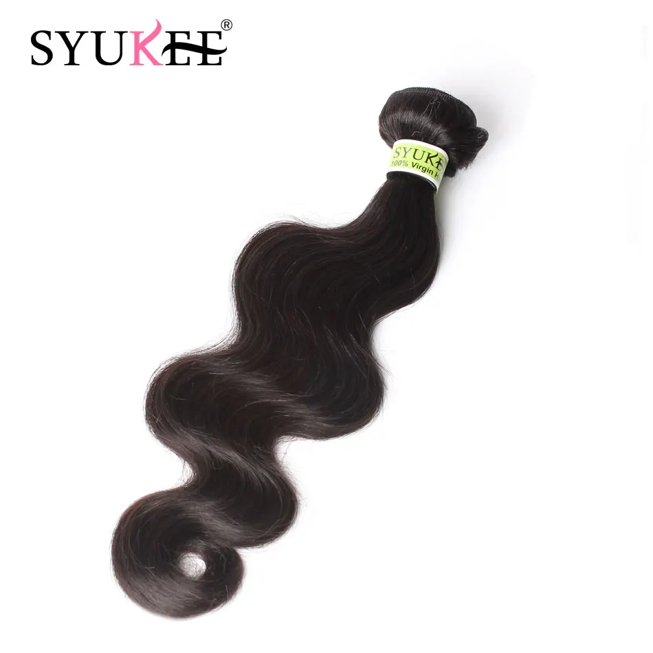 7А Перуанский Девы Волос Объемной Волны 1 Шт. Лот Человека Плетение волос