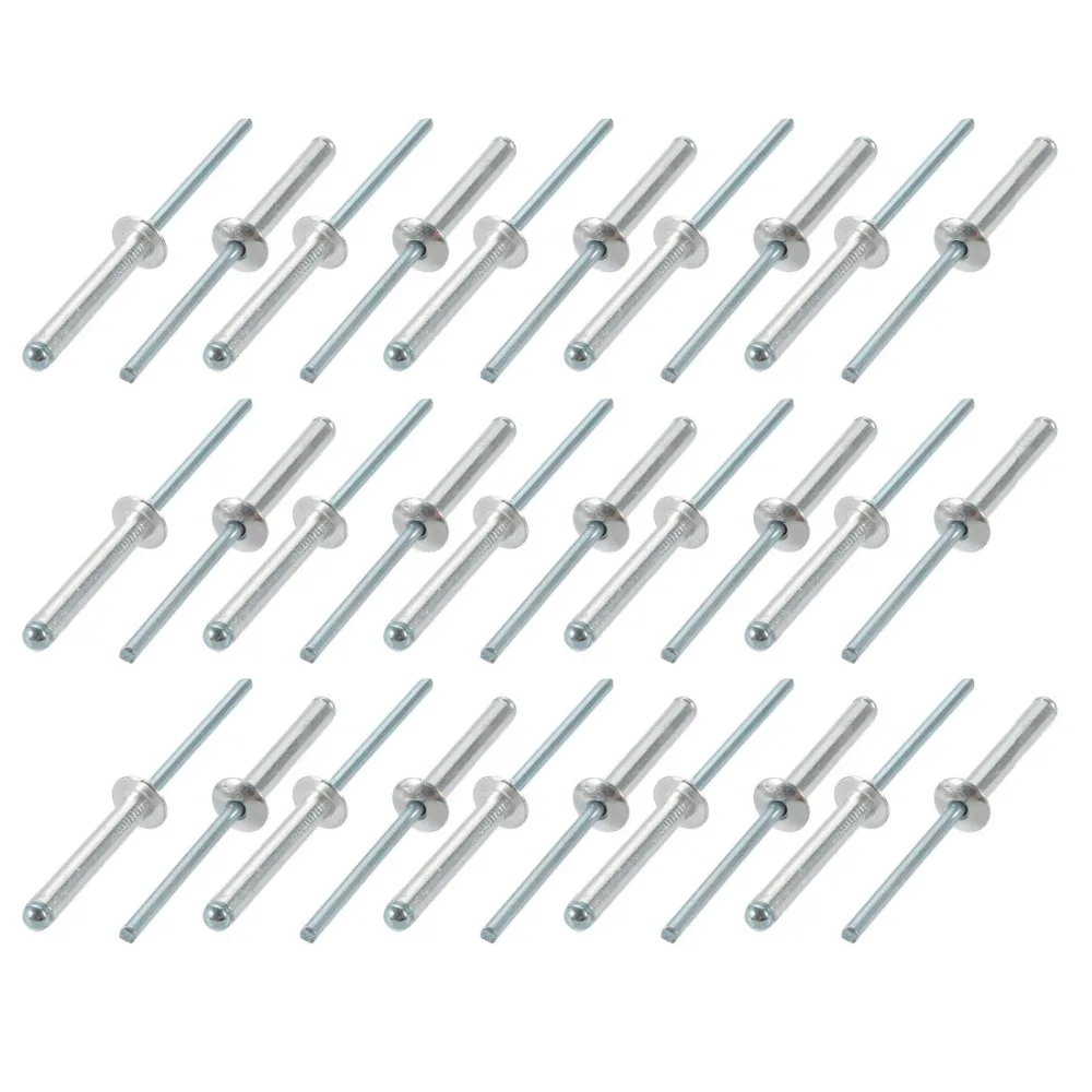 30 шт. заклепки из алюминия/стали с открытым концом для зданий автомобилей